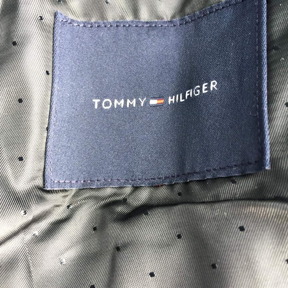Tommy Hilfiger-Black Fleece Button & Zip Up Jacket - Picture 7 of 7